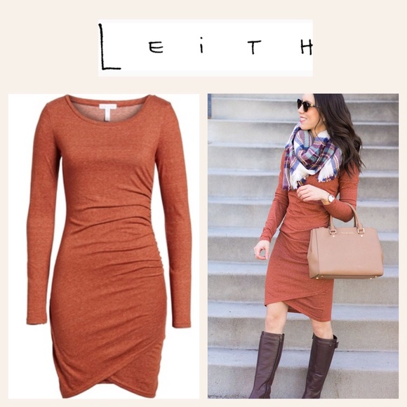 long sleeve leith dress
